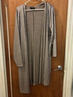 Size 18/20 - Lane Bryant - Long Sleeve Sweater Duster Wrap